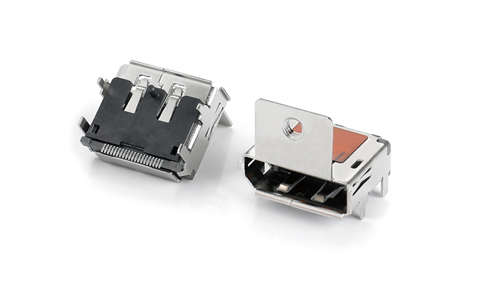 DP SMT直腳有柱M3螺絲孔(H6.6)貼麥拉銅殼 DSF20U-11BN-48R1