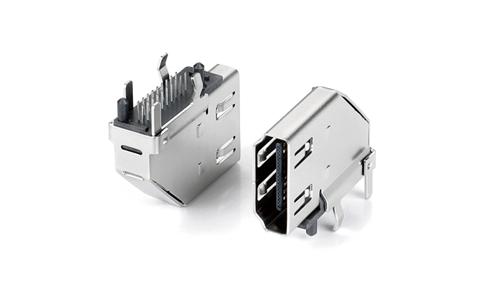 HDMI? AF 19P DIP側(cè)插彎腳7.8 HBF19L-11BN-48P0